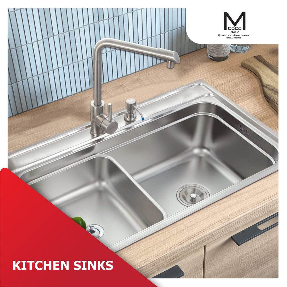 Mcoco Kitchen Sinks - Premium Quality and Stylish Designs - Shop Now at M. M. Noorbhoy & Co!