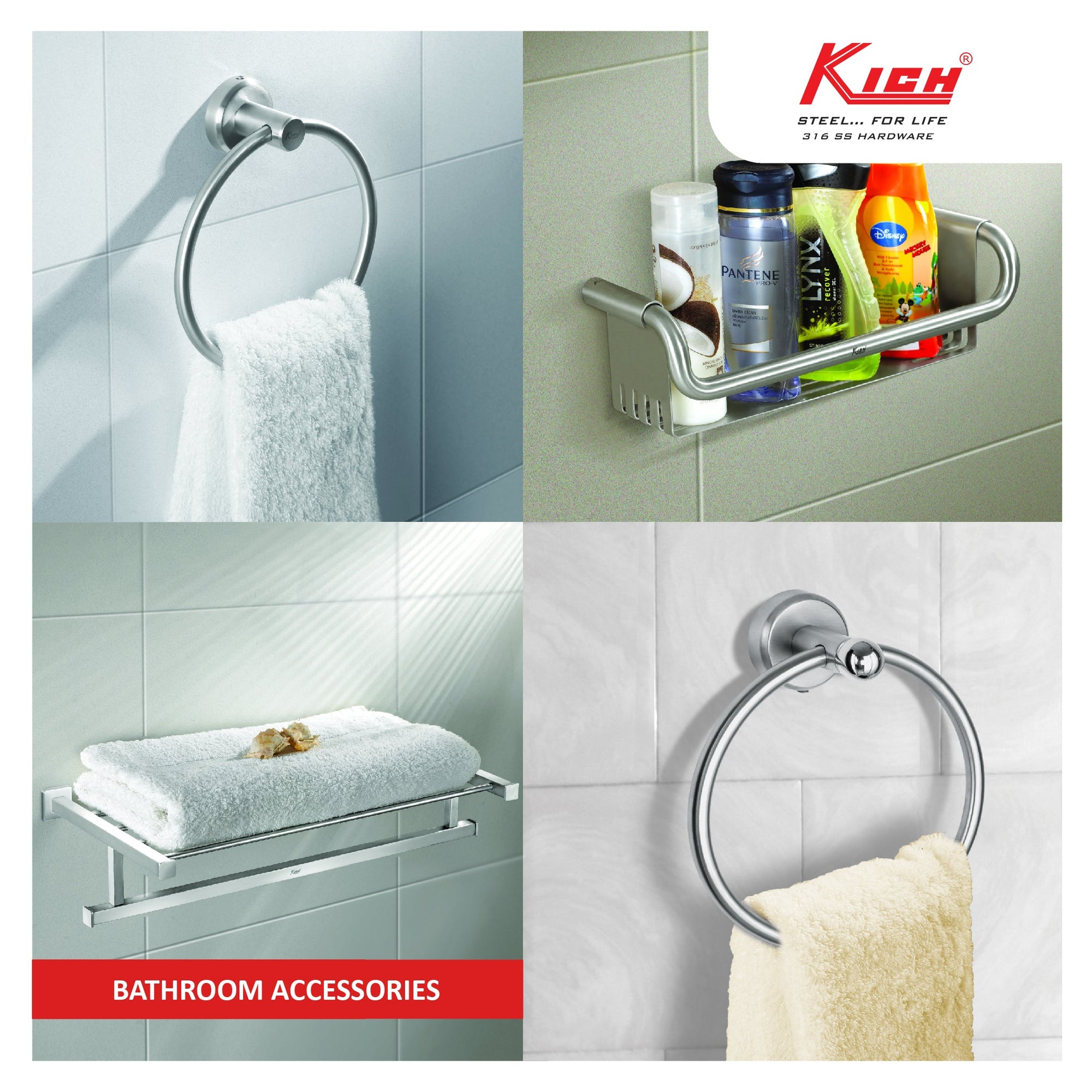 Kich Bathroom Accessories - Elevate Your Bathroom with Stylish and Functional Products