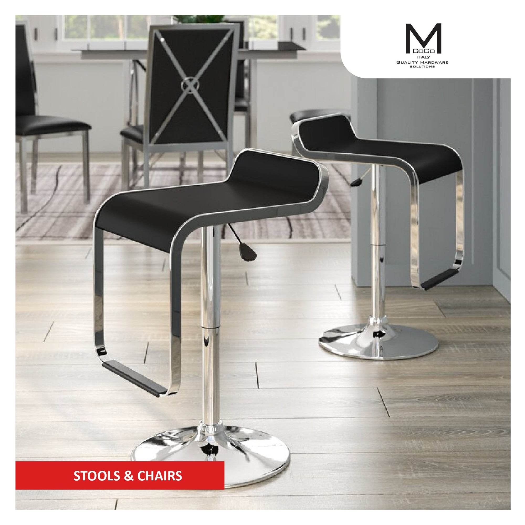 Mcoco Stools and Chairs Collection at M. M. Noorbhoy & Co.