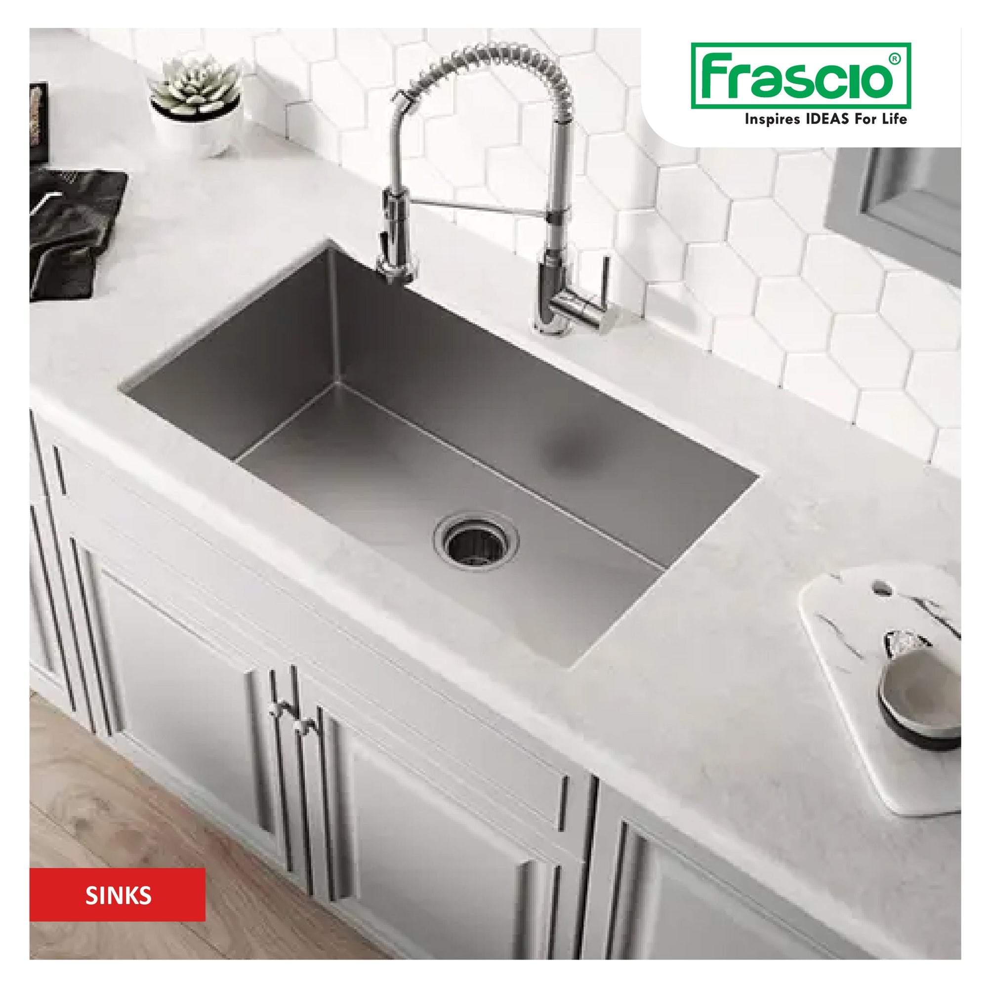 Frascio Sinks - High-Quality and Elegant Kitchen Sink Solutions - M. M. Noorbhoy & Co