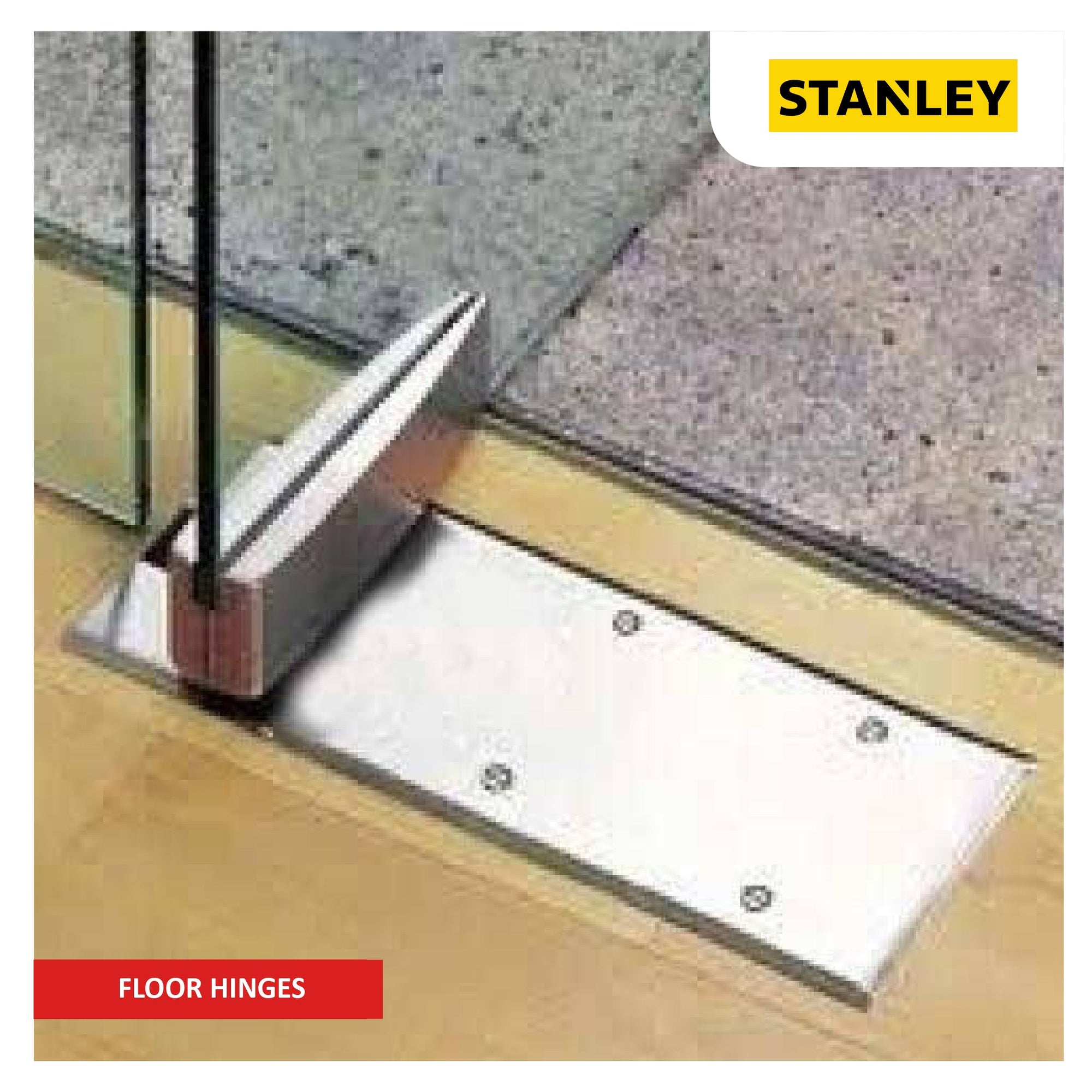 Stanley Floor Hinges - Browse our collection of durable and versatile floor hinges for smooth door operation - M. M. Noorbhoy & Co.