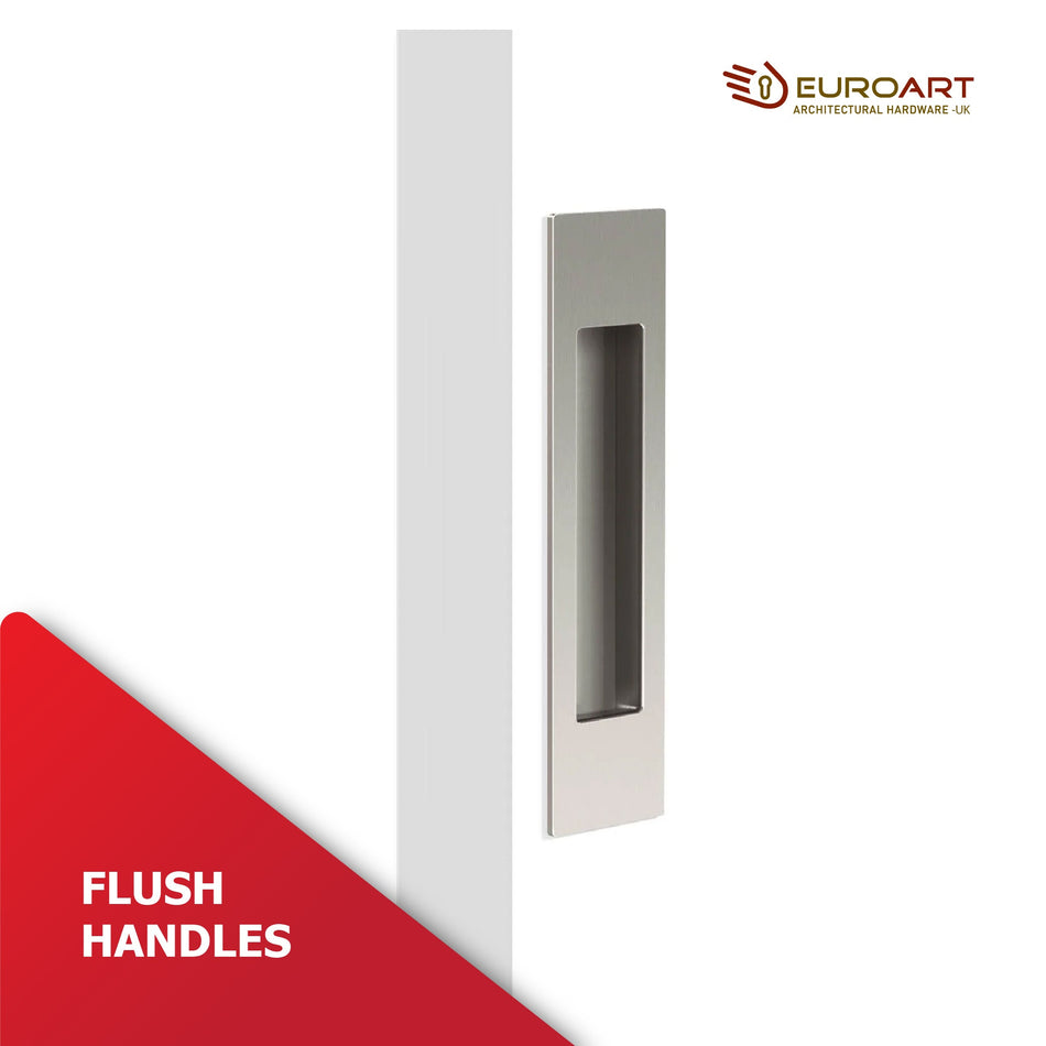 EuroArt Flush Handles - Enhance your doors and cabinets with sleek and modern designs - M. M. Noorbhoy & Co