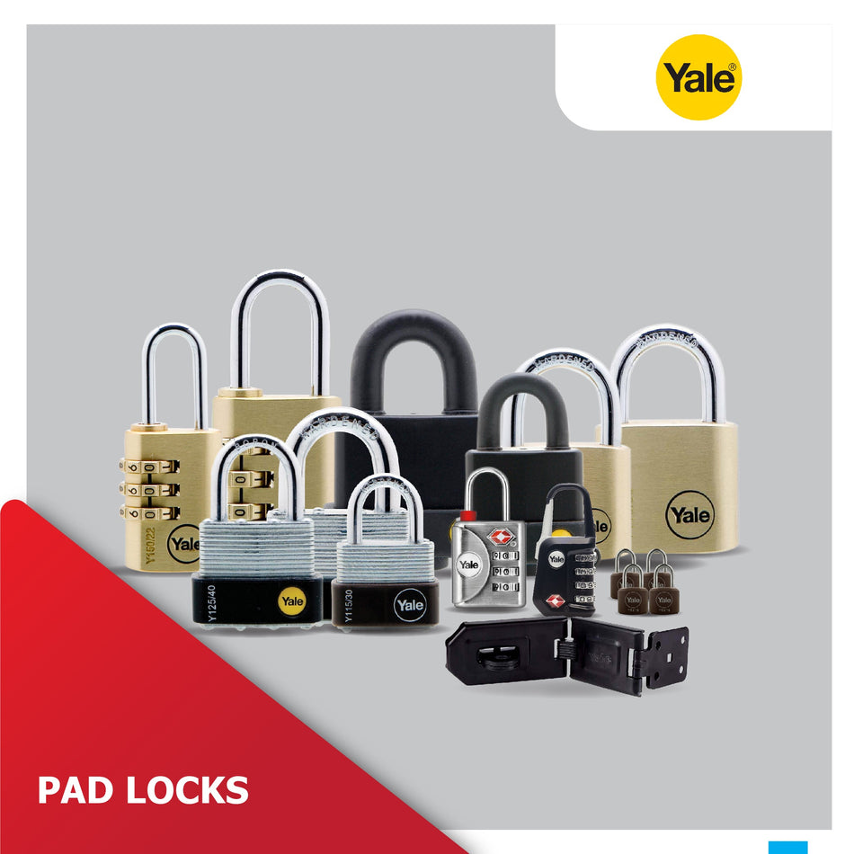Reliable Yale padlocks and hasps accessories by M. M. Noorbhoy & Co - High-quality security solutions for peace of mind.