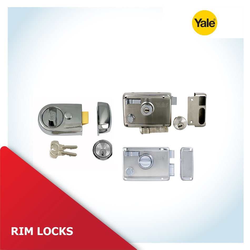 Yale Rim Locks - Secure your doors with trusted Yale Rim Locks available at M. M. Noorbhoy & Co.