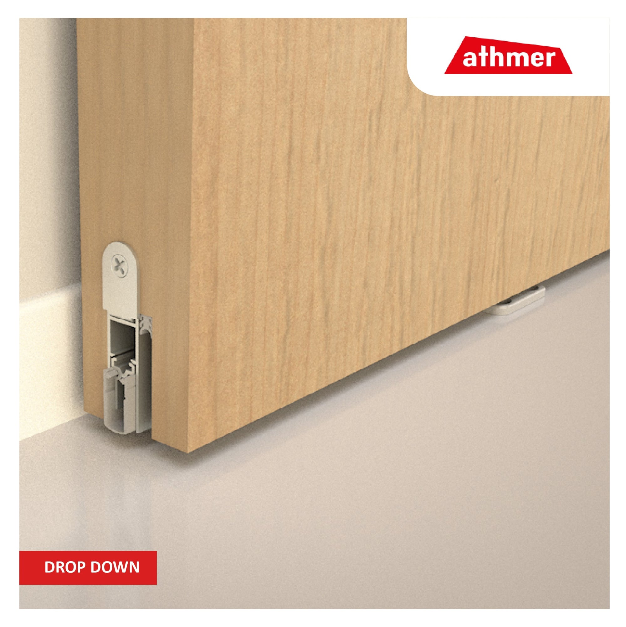 High-Quality Athmer Drop Down Seals - Seal and Protect Your Doors. Shop Now at M. M. Noorbhoy & Co.