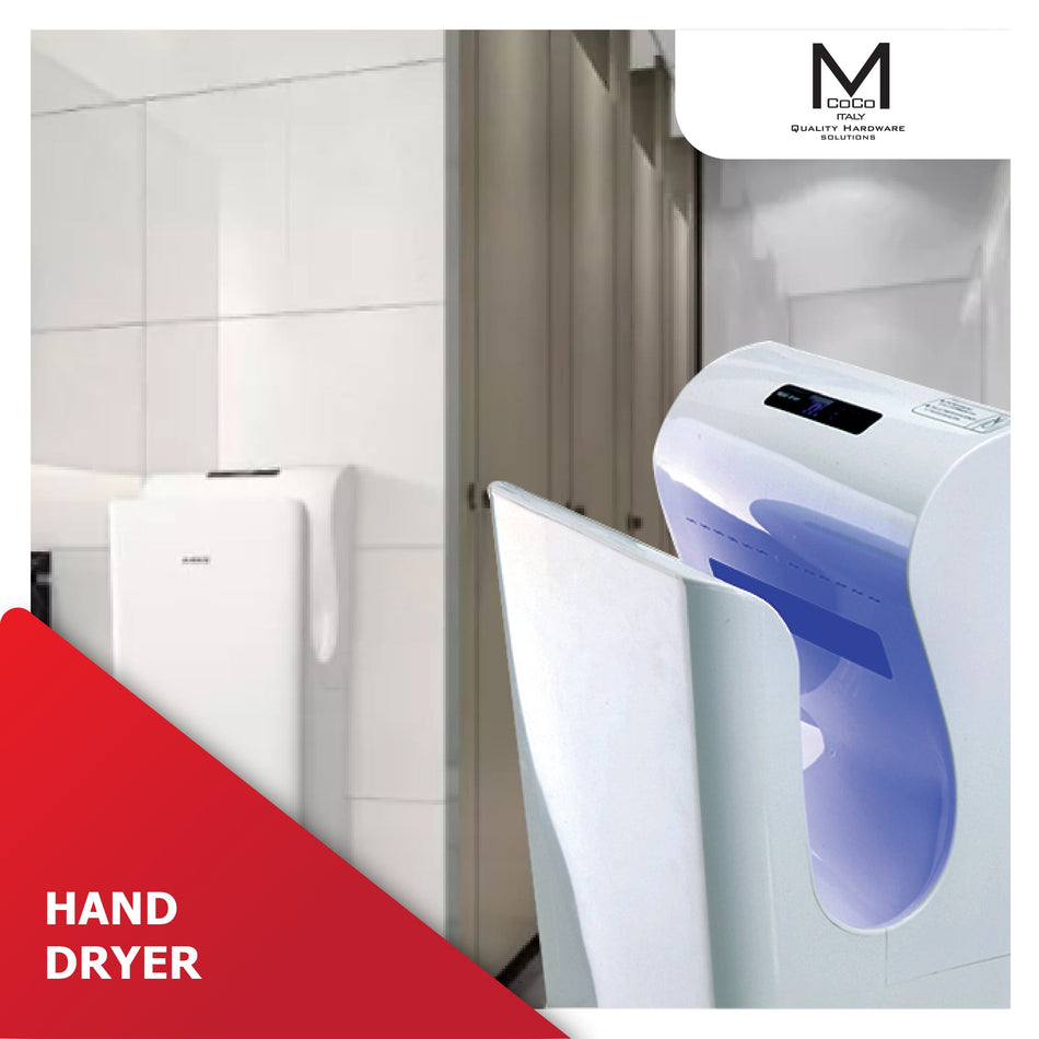 Mcoco Hand Dryer - Efficient and Hygienic Hand Drying Solution at M. M. Noorbhoy & Co.