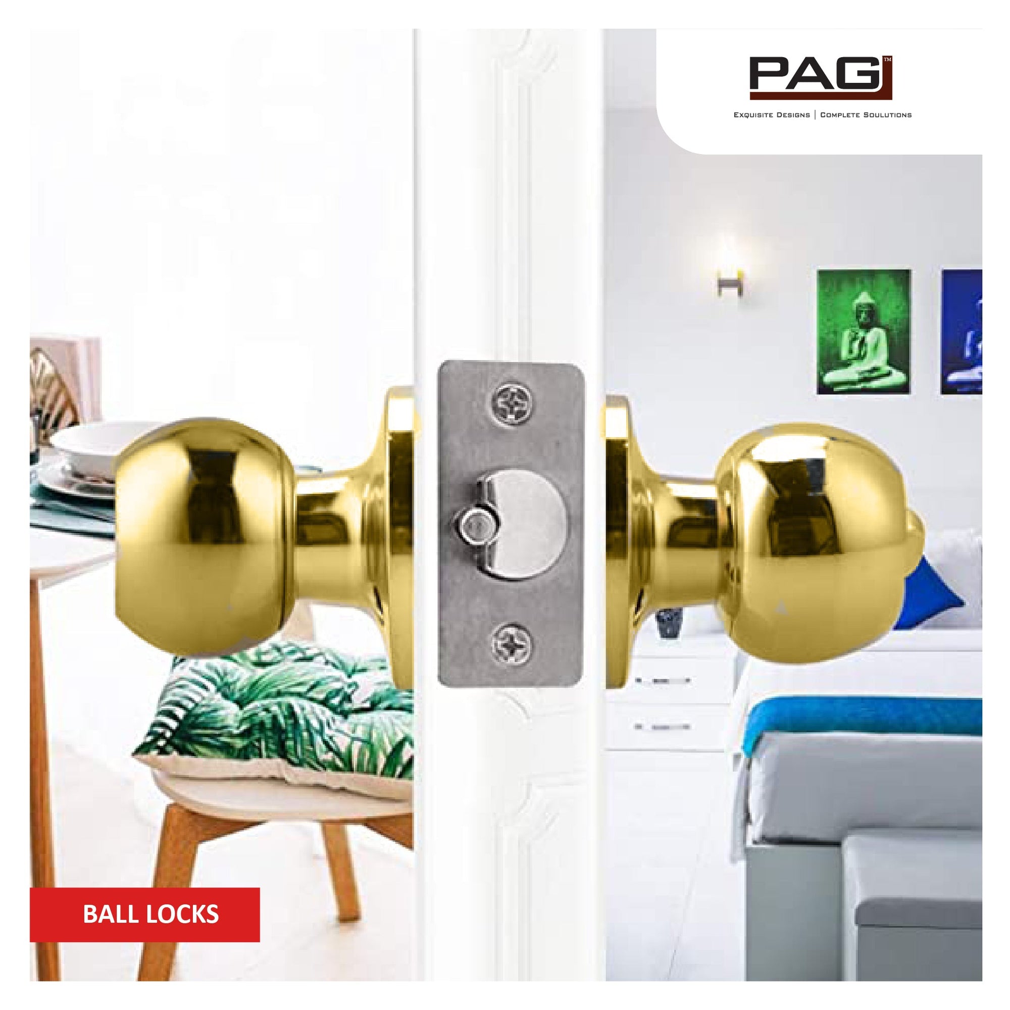 PAG Ball Locks - High-quality, reliable ball locks for ultimate door security.