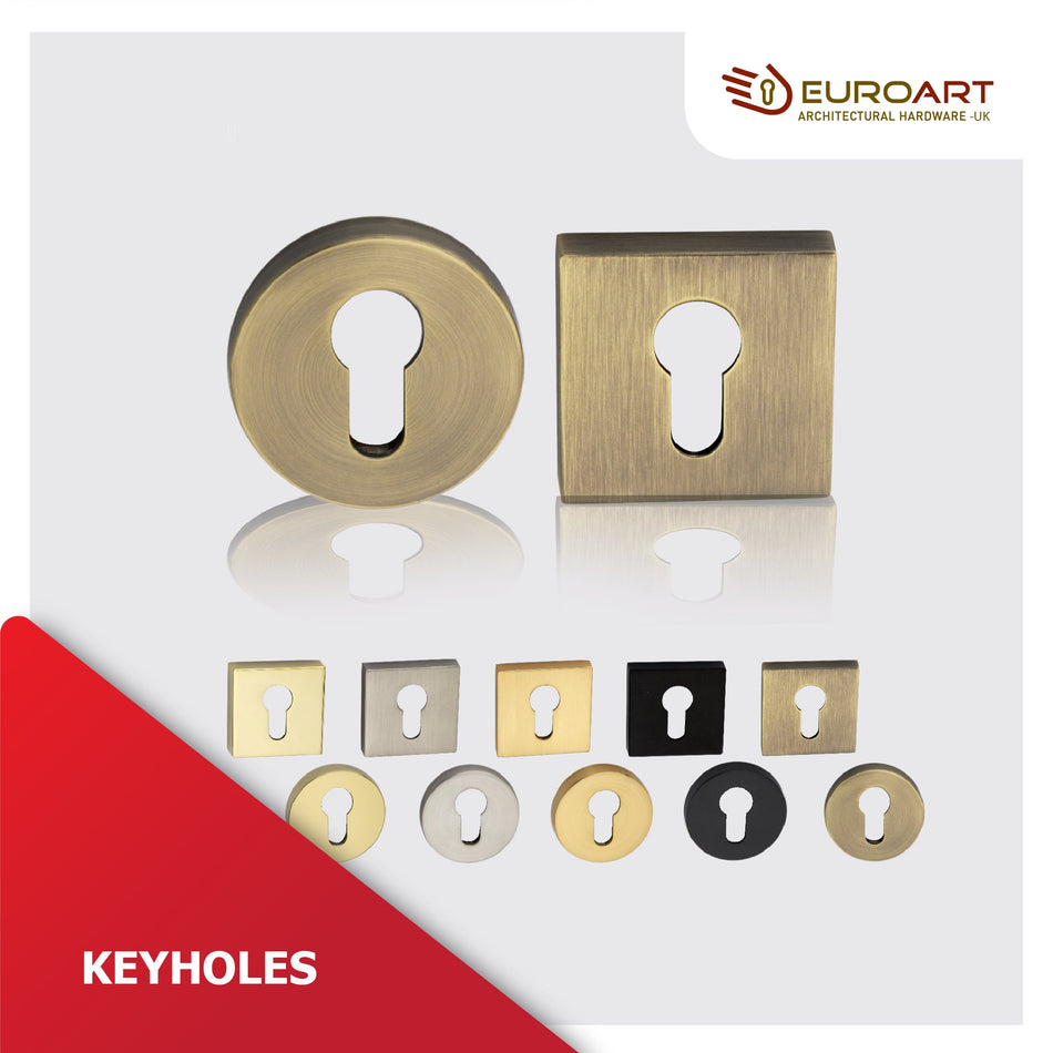Elegant and functional EuroArt Key Holes by M. M. Noorbhoy & Co - High-quality door hardware for a stylish touch.