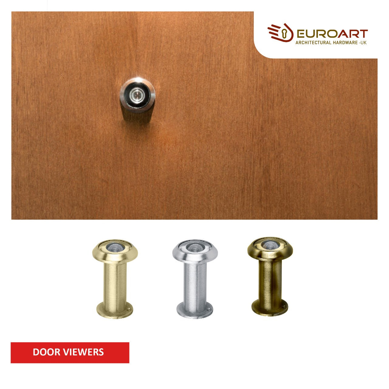 EuroArt door viewers by M. M. Noorbhoy & Co - High-quality, secure and durable viewers for clear visibility.