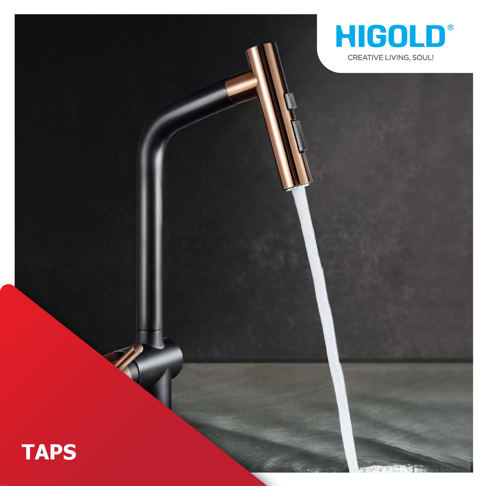 Higold Taps - Elevate your kitchen and bathroom with premium quality and stylish designs - M. M. Noorbhoy & Co.