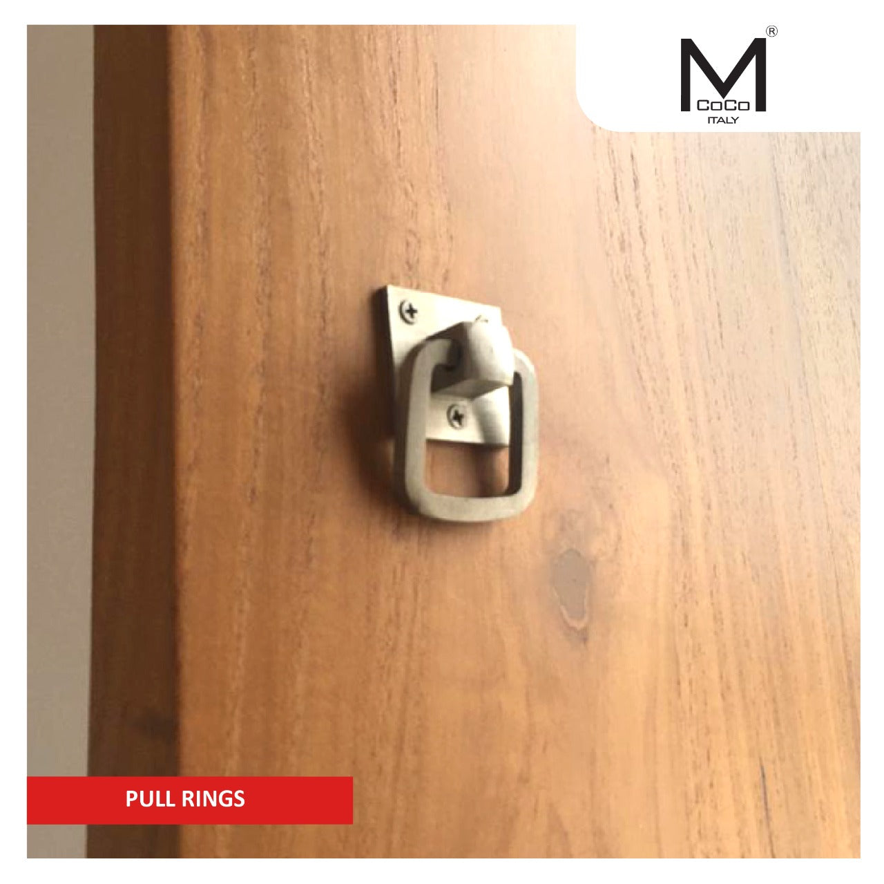 Stylish and durable Mcoco Pull Rings for cabinets and drawers at M. M. Noorbhoy & Co.