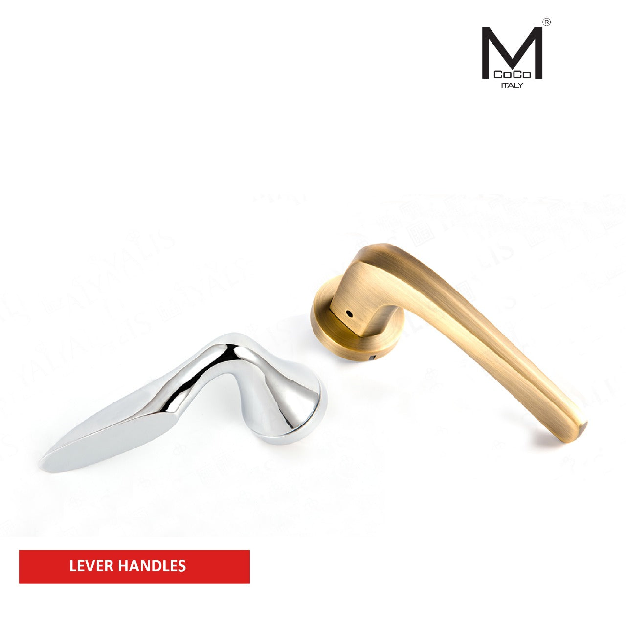 Mcoco Lever Handles - Enhance your doors with stylish and durable lever handles from M. M. Noorbhoy & Co.