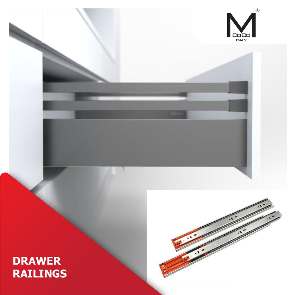 Mcoco Drawer Railings - High-quality railings for smooth and reliable drawer movement.