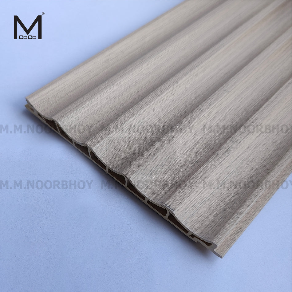 Mcoco WPC Fluted Wall Panel - 89X Color - 140*3000mm - PCS - MCOWP140BLB-89X