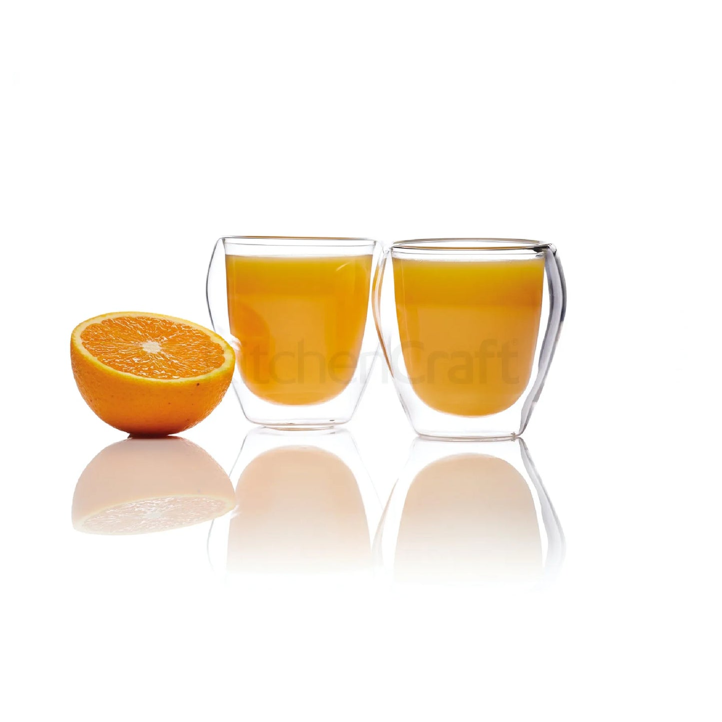 KitchenCraft Double Walled Glass Tumblers - KCLXDWTUMB
