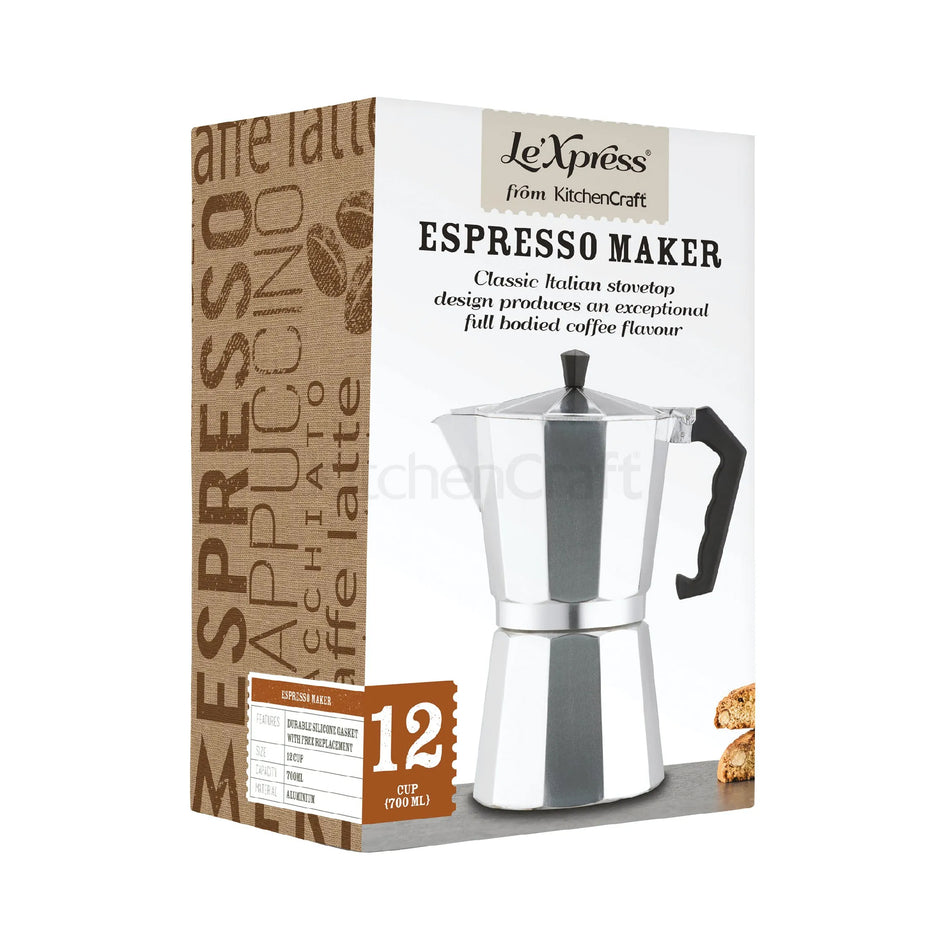 KitchenCraft Espresso Maker 12cups - ITAL12CUP