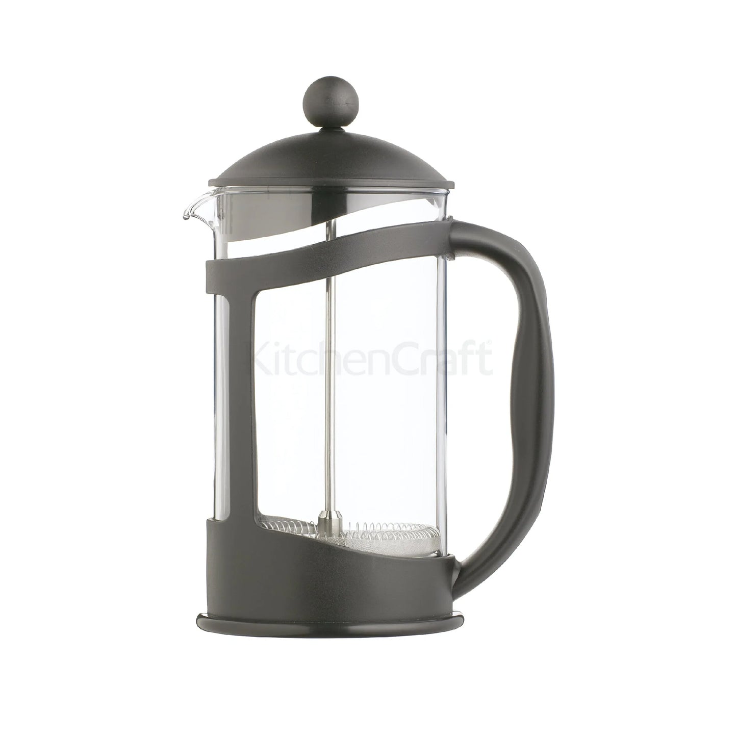 KitchenCraft Glass Cafetiere With Polypropylene Holder 8 Cup - KCLXCAFE8POLY