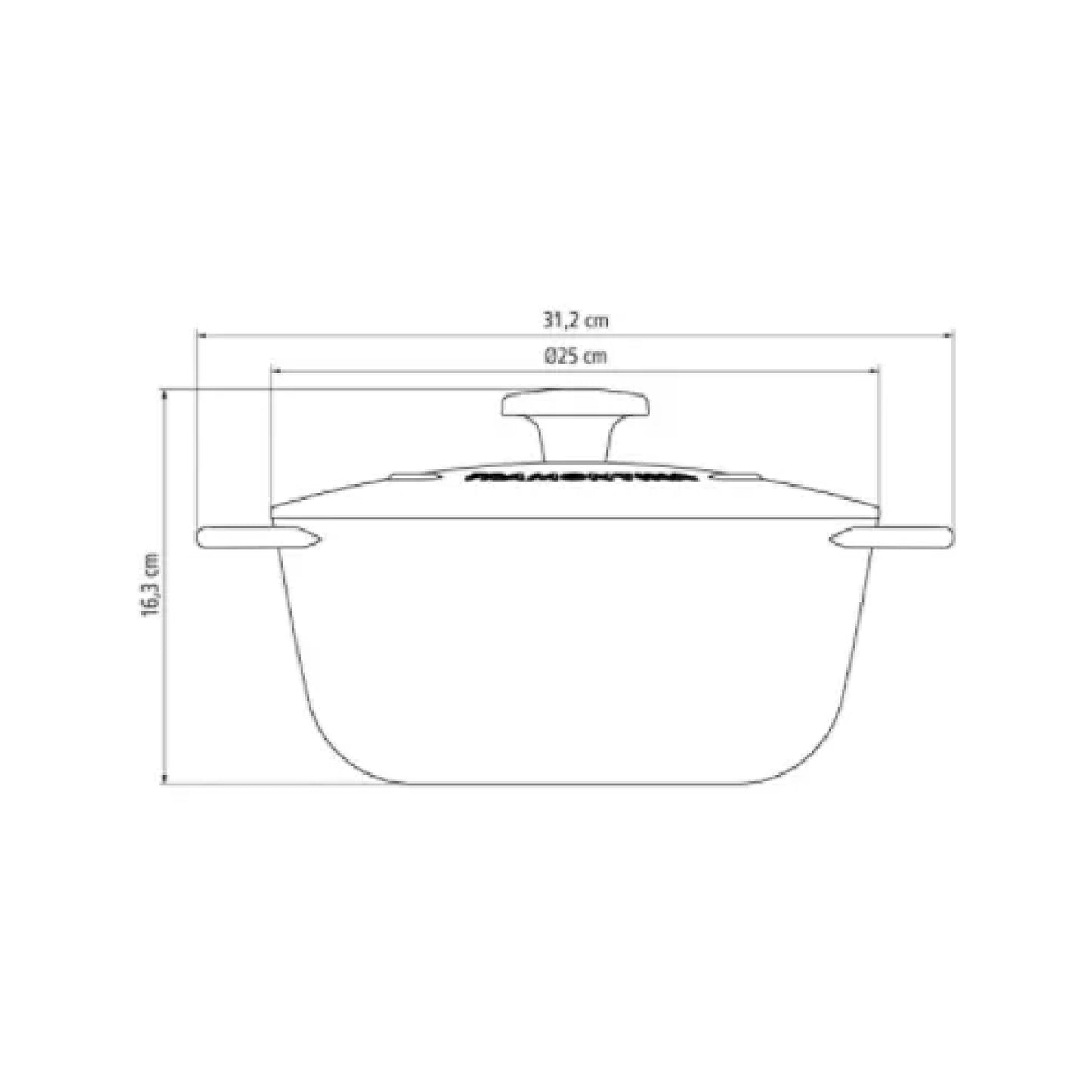 Tramontina Enamel Cast Iron Casserole Dish - 20906024