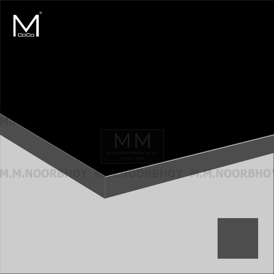 Mcoco Edge Banding Dark Grey 7912 Matt Finish 1X22MM Hard Plastic Per Meter - MCO/EDG/7912/1X22