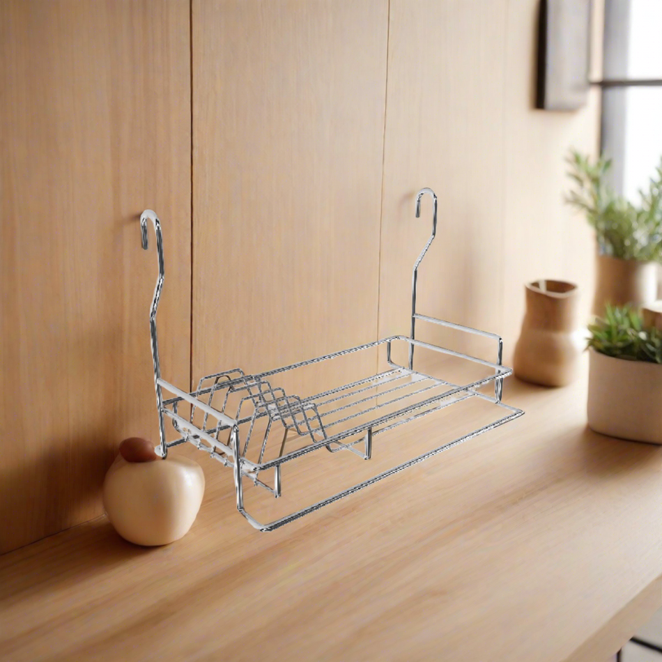 Hettich Saucer Rack, Size 385x205x255mm, Chrome Plated - HT921717900