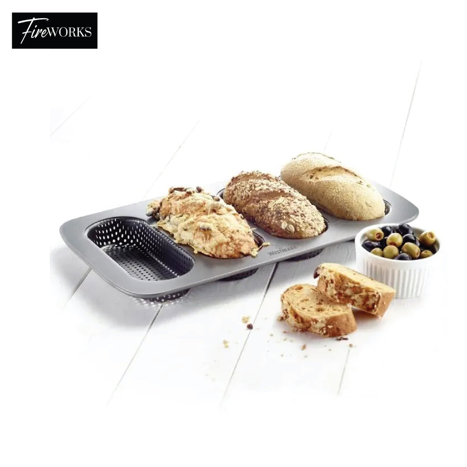 Westmark Baguette Baking Tin Mini 4pcs - 32722260