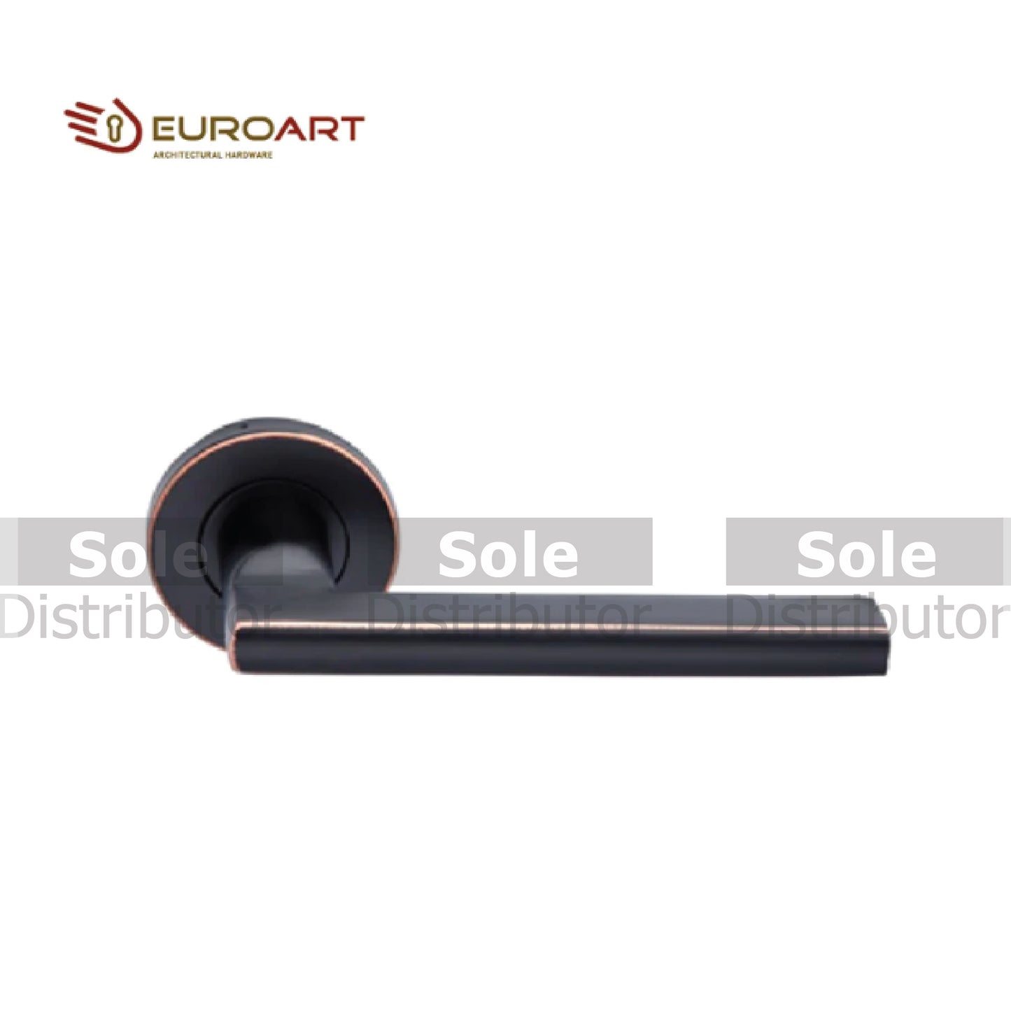EuroArt Lever handle with Escutcheons , Investment Cast Solid Stainless Steel BL/PVD & SB/PVD- LRS202