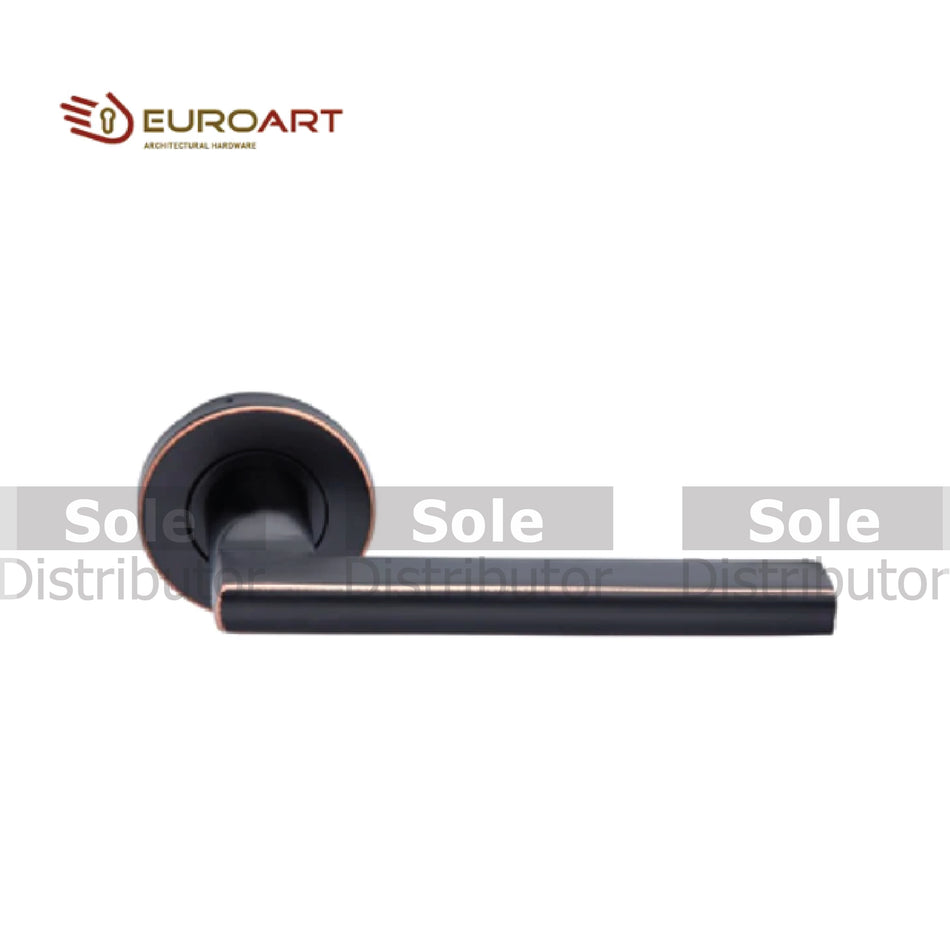 EuroArt Lever handle with Escutcheons , Investment Cast Solid Stainless Steel  BL/PVD & SB/PVD- LRS202