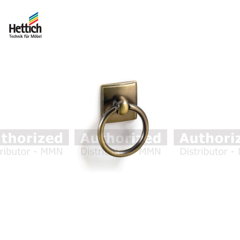 Hettich Tirano Messing Antik Pull Handle, Antique Brass Finish -  HT911344200