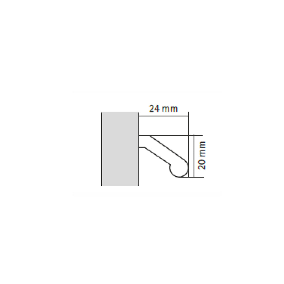 Hettich Calisia Aluminium Profile Handle 1950mm - HT912576300
