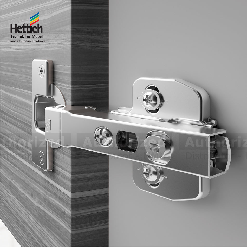 Hettich Onsys Full Overlay &  Half Overlay Opening Angle 105° Steel Nickel Plated- HT928143