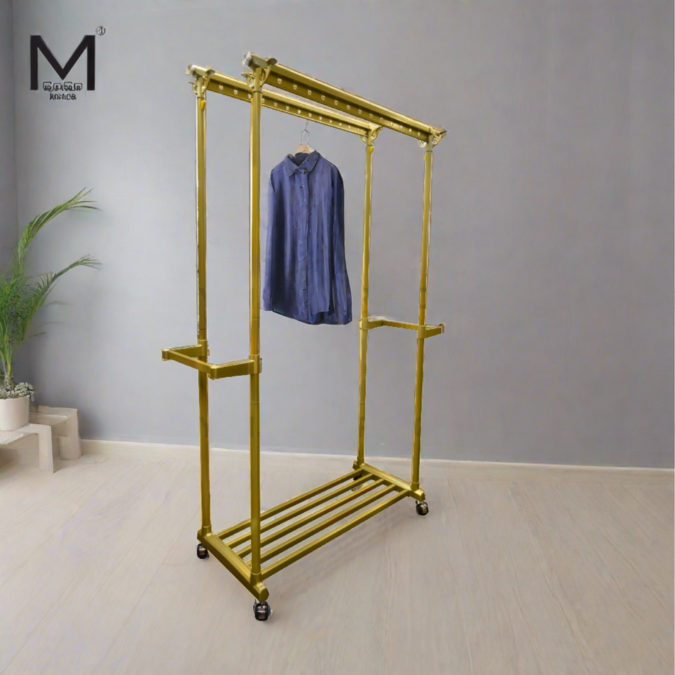 Mcoco Home Foldable Cloth Rack Dimension 50 x 17 x 45.5 Extend 72"  - HF06.1209