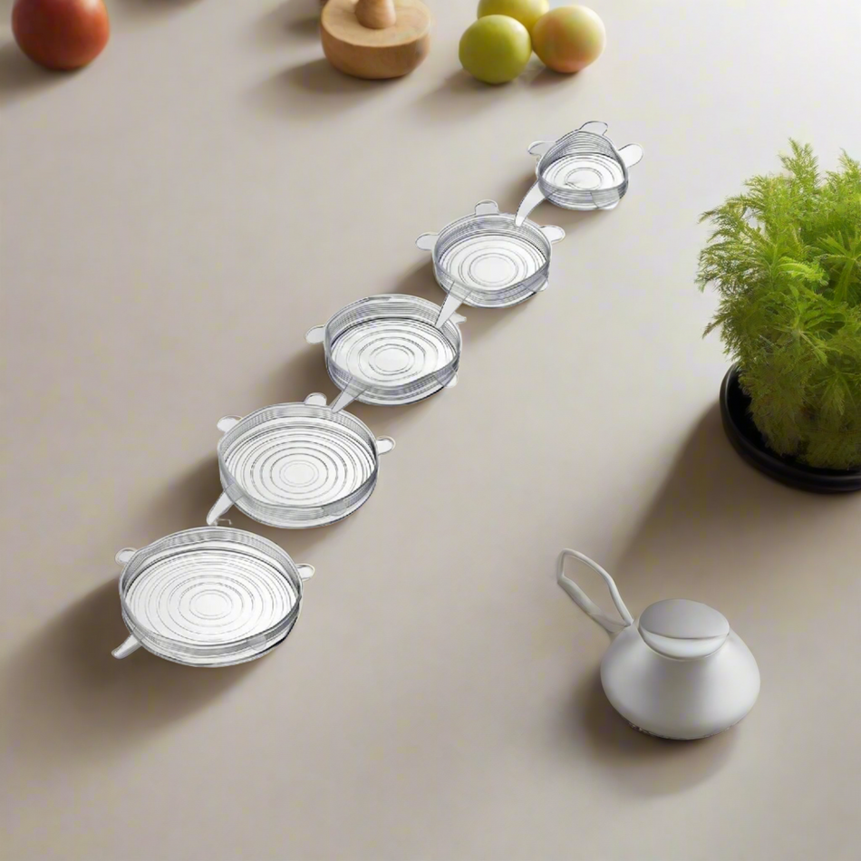 Fireworks 5 Silicone Keep Fresh Lids - 23262260