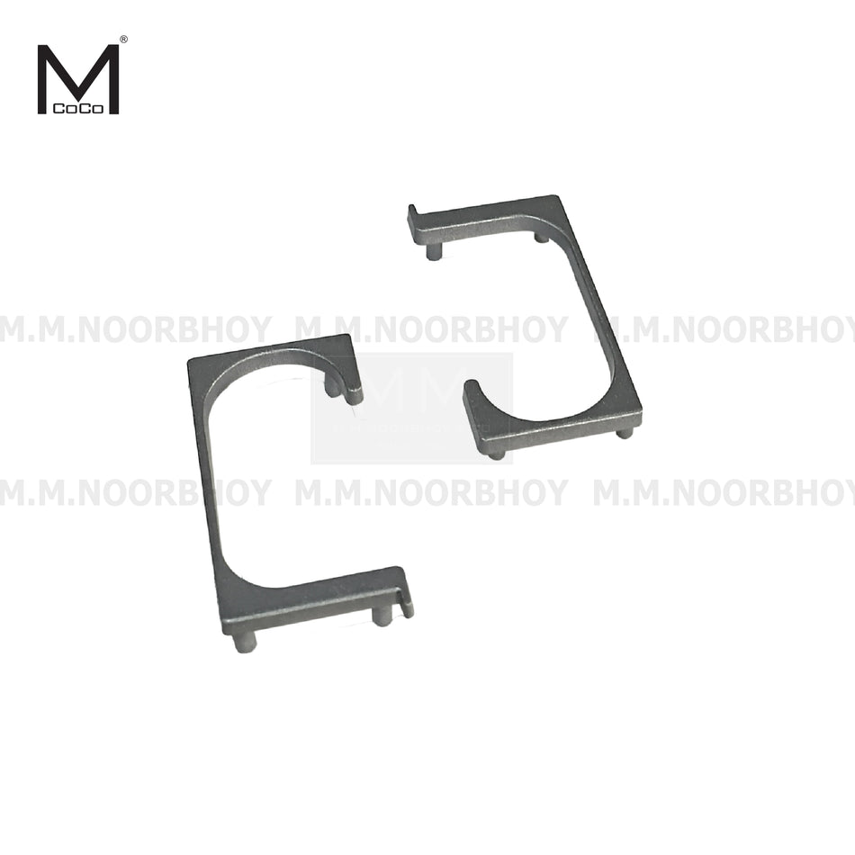 Mcoco End Cap for Aluminum Profile 2 Pcs in One Set Black Color - MCO/EC/MB/L054-LR
