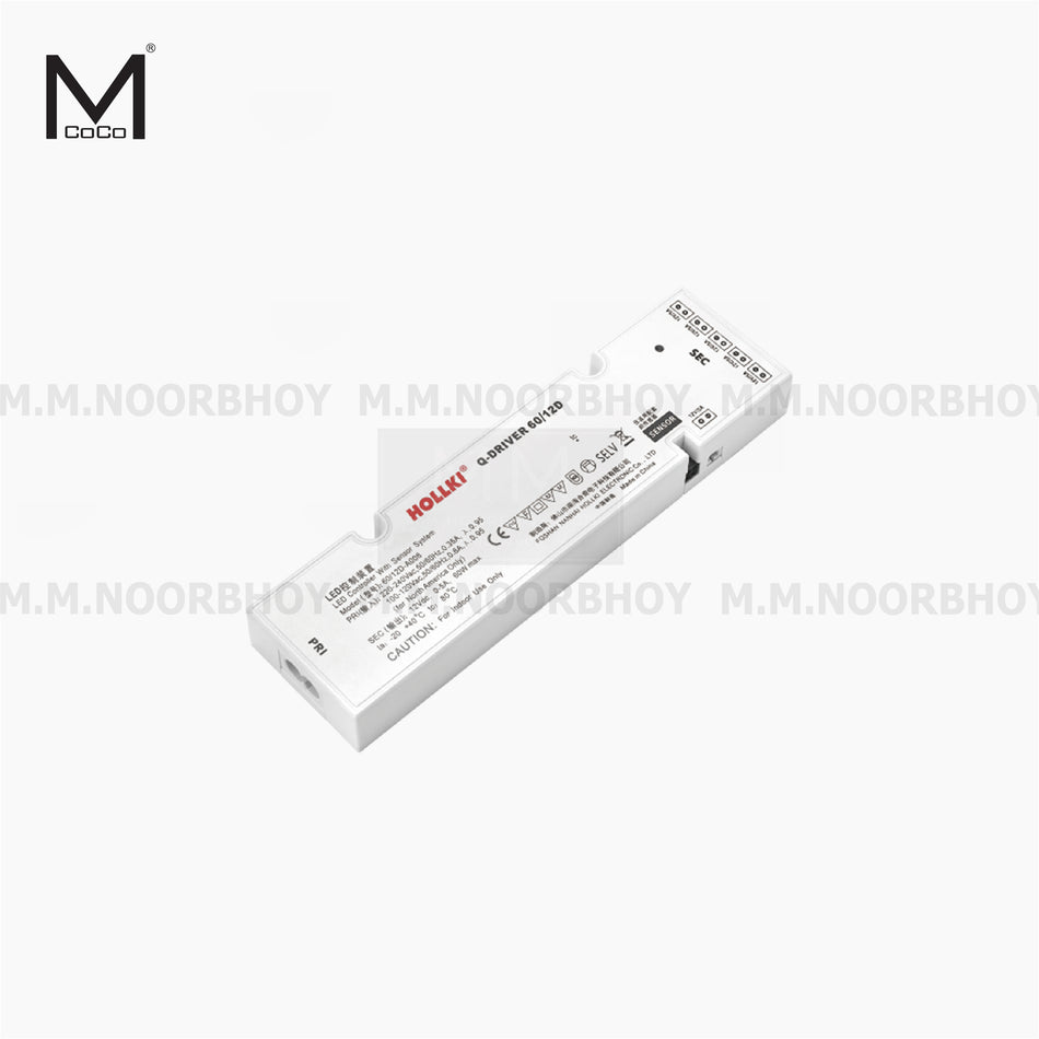 Mcoco Led Driver with 2m Electric Wire , Power Supply 60W (SIZE: L200 X W55 X H22MM) Each - MCOA008