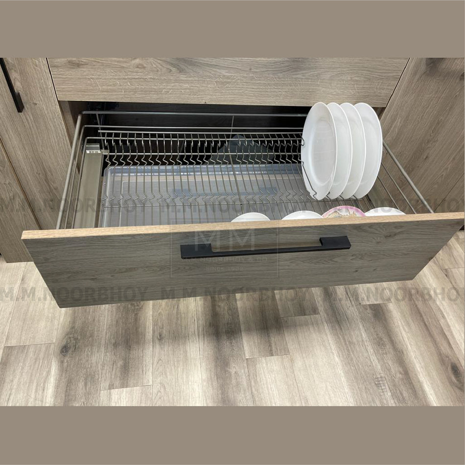 Mcoco Pullout Three Side Basket With Multi Dish Lines, Cabinet Width 600 & 900mm  - DTC C3-NANO