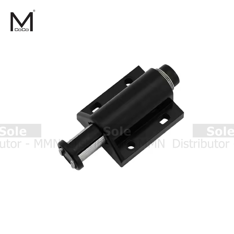 Mcoco D Magnetic Push Open Latch with Iron Washer Black PCS -  MCO/MC/BLK