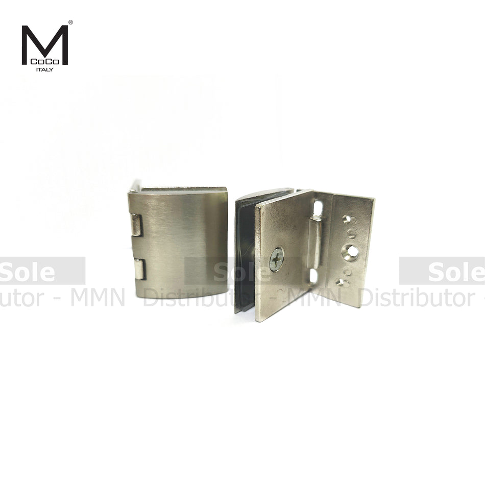 Mcoco Sn Finish Rhomic Glass Hinges - GD235