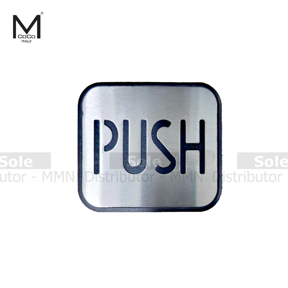 Mcoco SN Finish Square Push Indicator Each - E916SN
