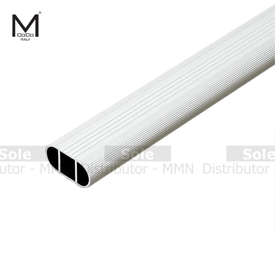 Mcoco Oval Type Aluminium Wardrobe Bar 3 Mtr - 1215OV