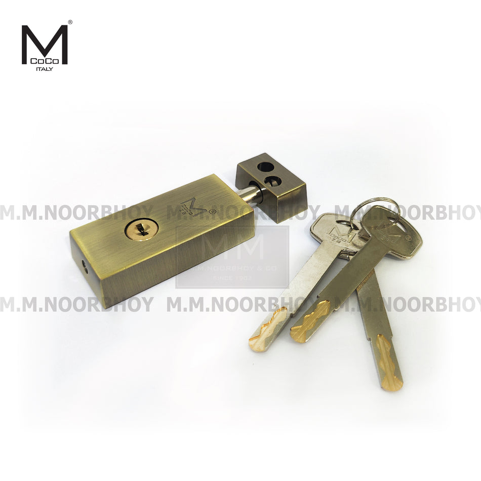 Mcoco Aluminium Surface Mounted Door and Drawer Heavy Duty Lockable Bolts - MCO300