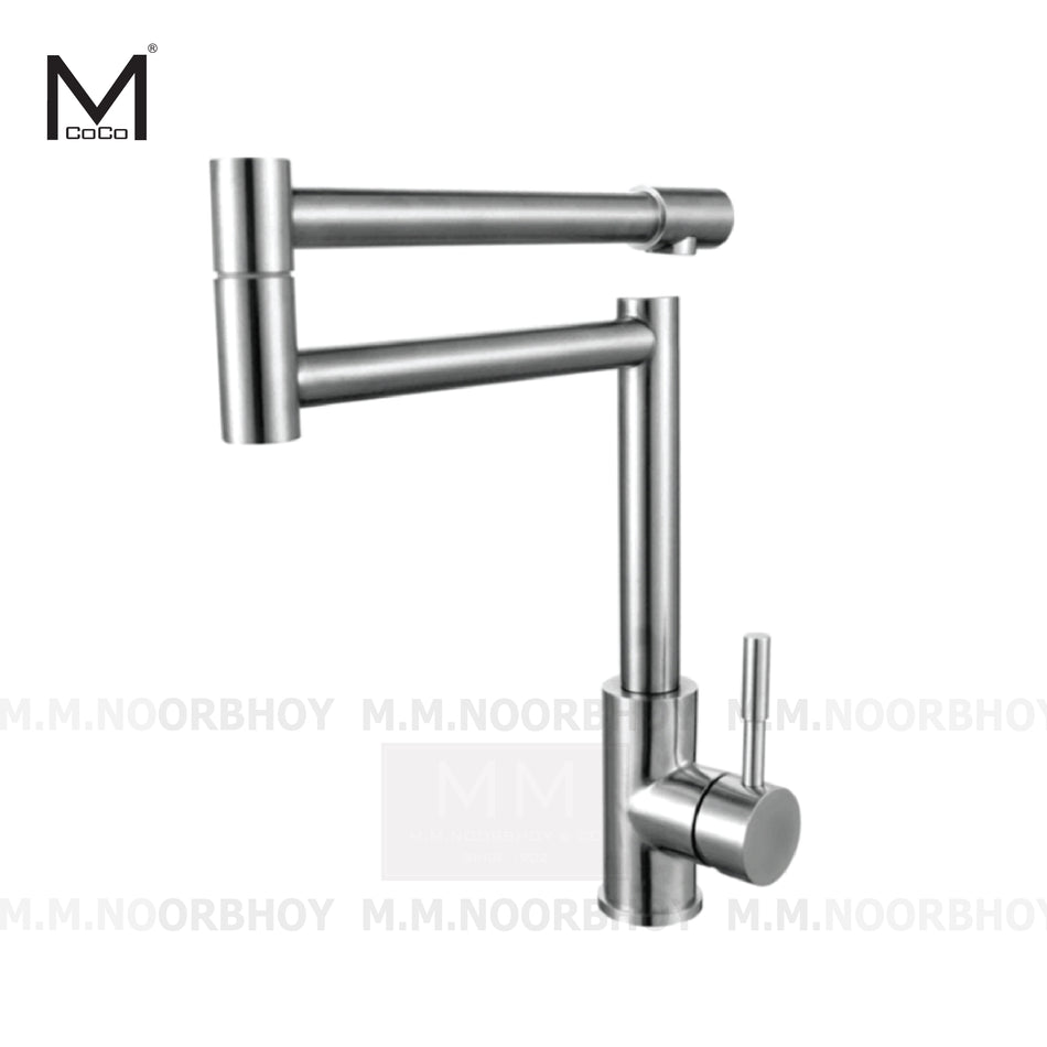 Mcoco Ss304 Kitchen Mixer Faucet Brushed Nickel 45x84cm Each - YT-5508MSS