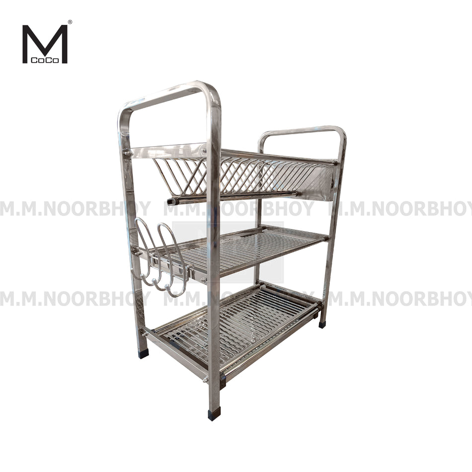 Mcoco Kitchen Dish Rack with 201 Grade Stainless Steel - YI-19
