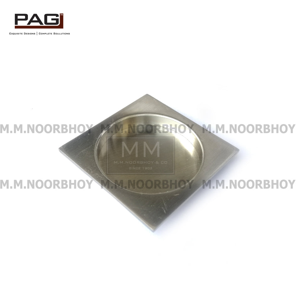 PAG SS Finish Slim Round Flush Pull Handle(55mm) Each - P8945SSS
