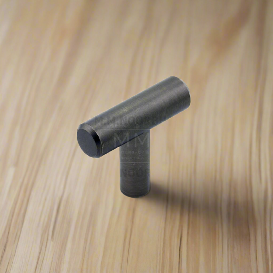 Richelieu Metal Cabinet Knob (1-11/32 INCH) Brushed Nickel Finish and Stainless Steel Each - RHCB