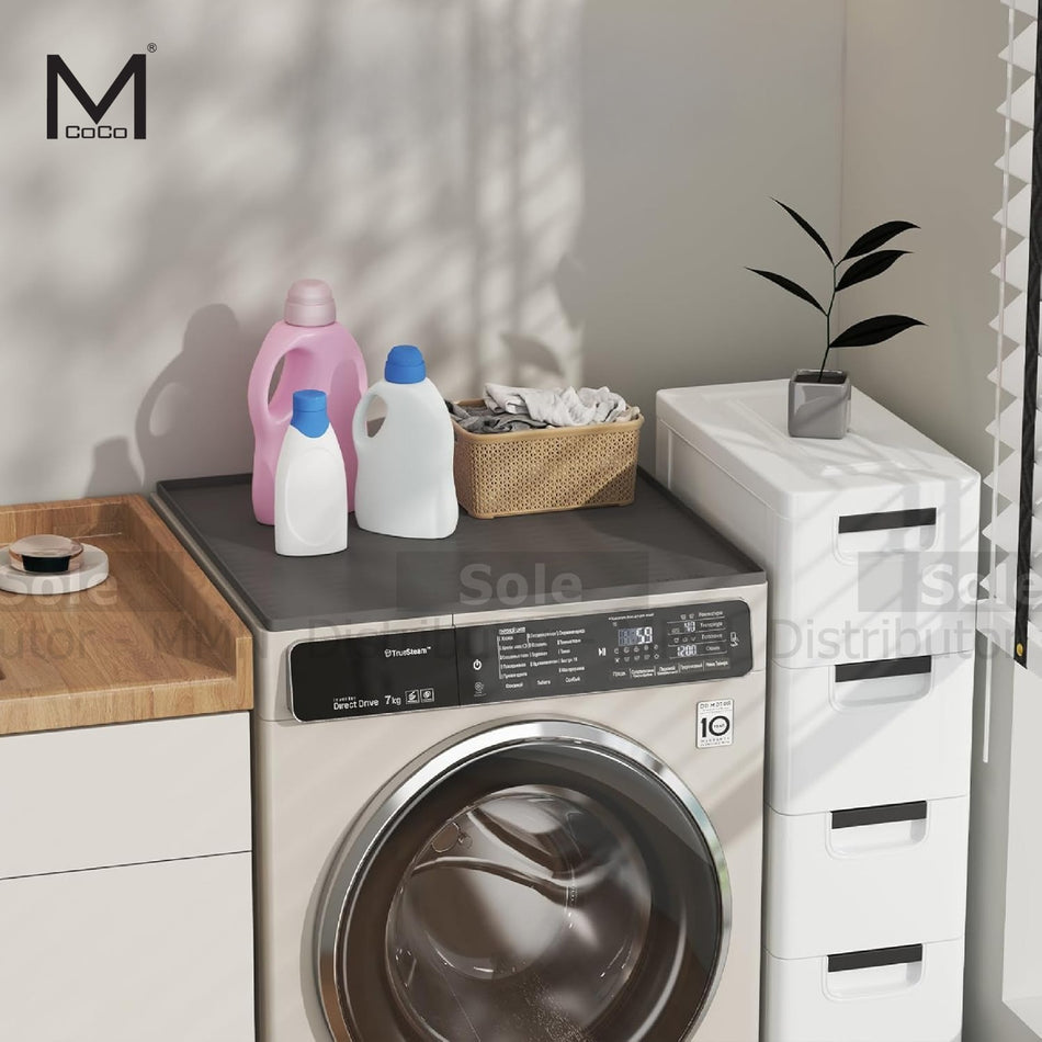 Mcoco D Washing Machine Top Mat Black Rcvd - Pcs - MCO/MAT/GRY/SLC60601.5