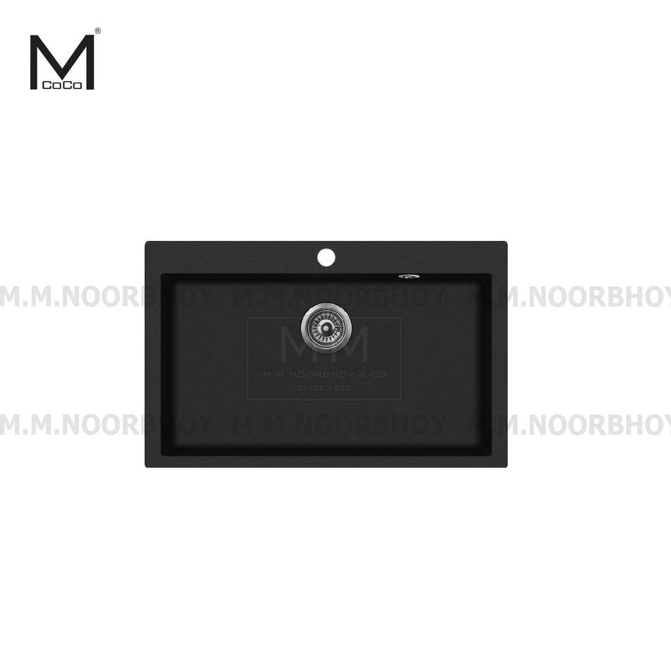 Mcoco Top Mount Single Bowl Kitchen Sinks Quartz Material - MCO/QZSK/TM/0206