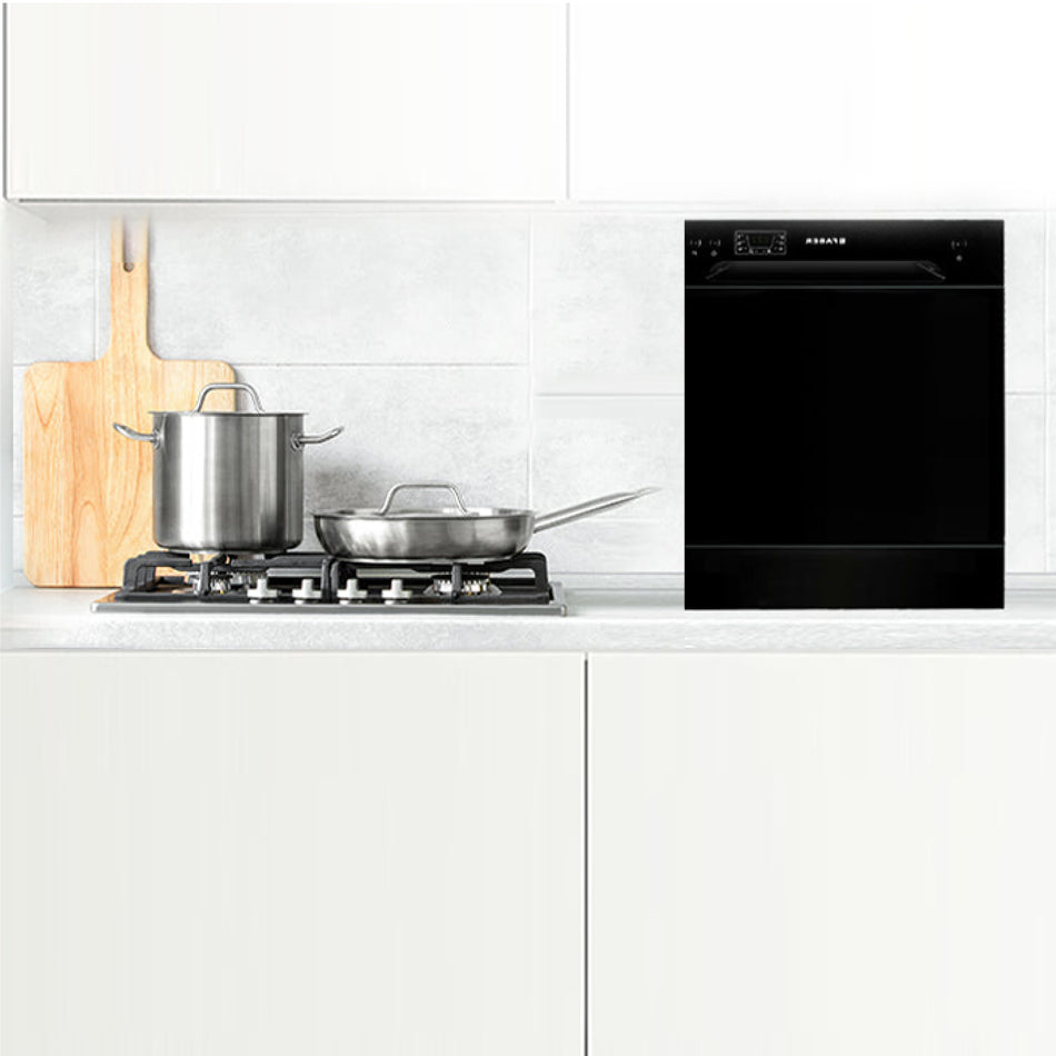 Faber Dishwasher FSID 6PR 8S Black Finish 8 Place Settings with 6 Programs A++ Efficiency - FB/DW/BK/8P/117.0631.600