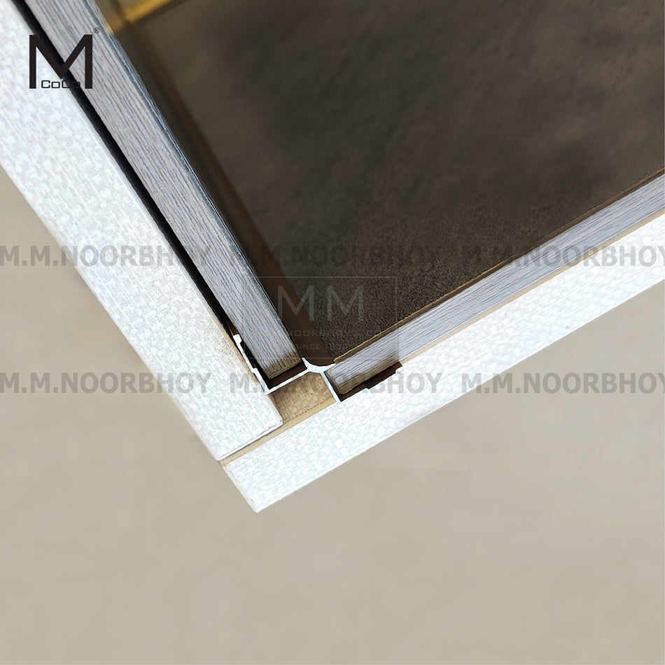 Mcoco Wall Panel Aluminium Profile Length:3mtr Drawing 9MM Thickness Each - MCOHJ-0901