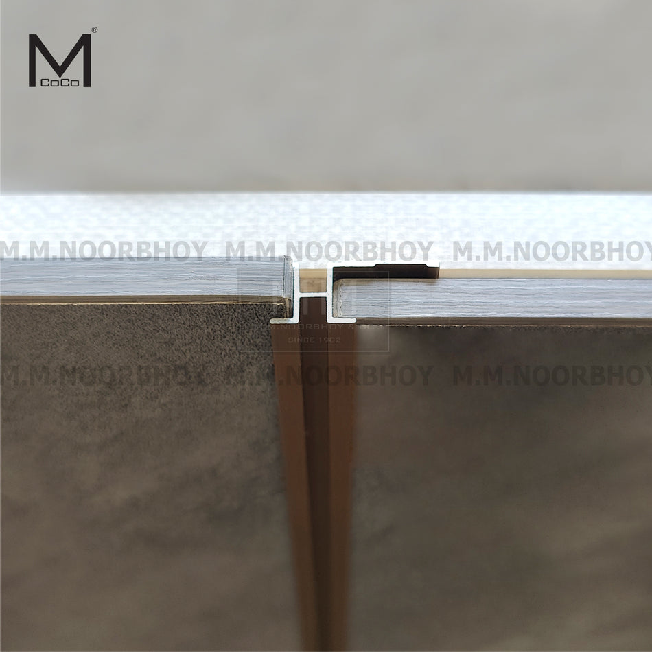 Mcoco Wall Panel Aluminium Profile Length:3mtr Drawing 9mm Thickness Each - MCOHJ-0916WD