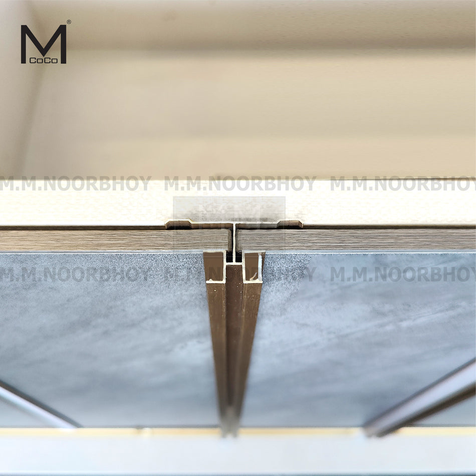 Mcoco Wall Panel Aluminium Profile Length:3mtr Drawing 9mm Thickness Each - MCOHJ-0921